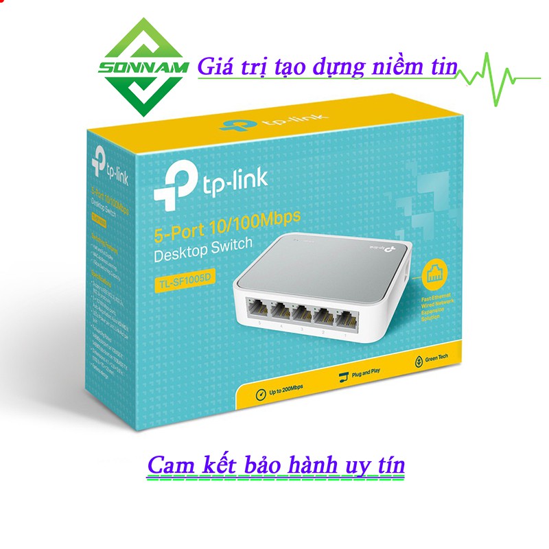 Bộ Chia Mạng Switch TP-Link 5 Port - Bảo Hành Đổi Mới