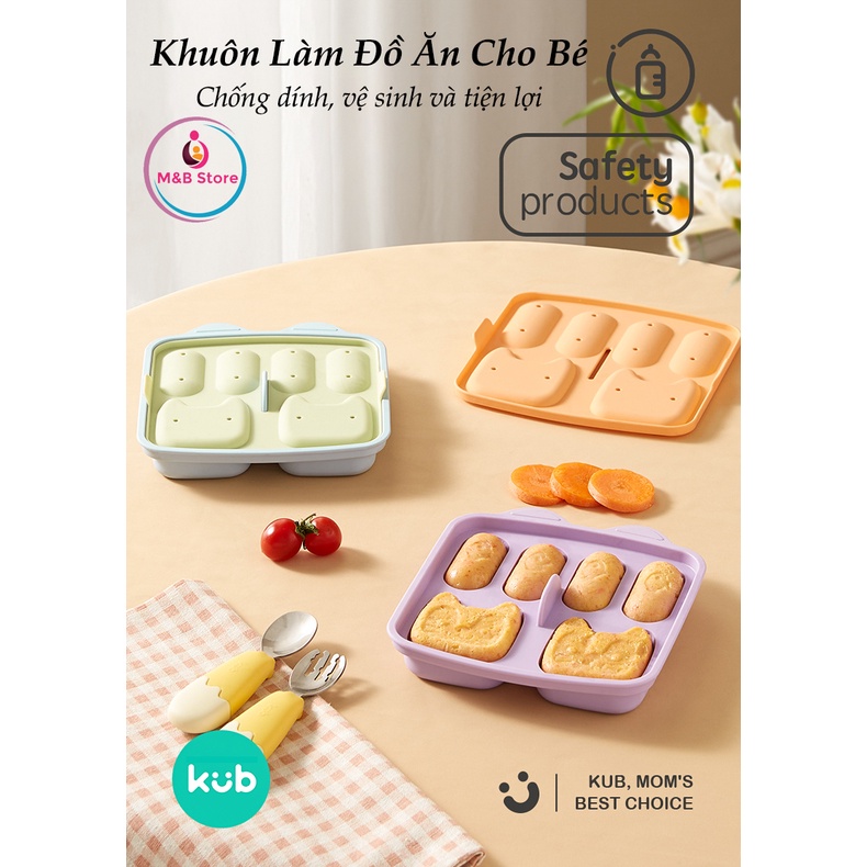 Khay/Khuôn Làm Bánh Chống Dính, Chất Liệu Silicon Bạch Kim - KUB