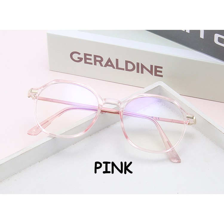 【Replaceable Lenses】Korean Phong Cách Bức Xạ Máy Tính Bảo Vệ Chống Xanh Dương Kính Mắt Nữ Dành Cho Học Sinh Sinh Viên Kính Mắt