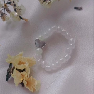Nhẫn hạt cườm pastel bling bling /Twinkle beaded ring