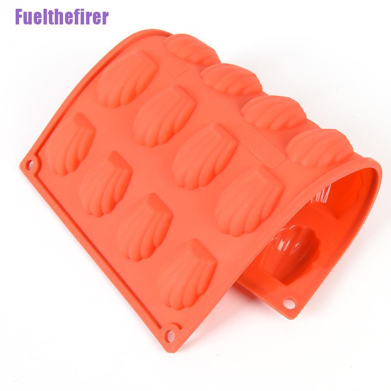 Khuôn Silicone Làm Bánh Hình Vỏ Sò