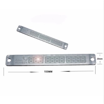 Thanh ghi số điện thoại trên kính ô tô có dạ quang phát sáng lúc trời tối | BigBuy360 - bigbuy360.vn