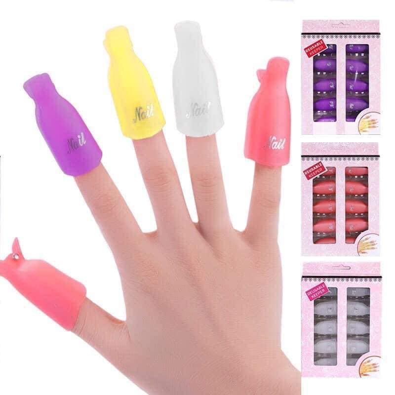 Bộ 10 kẹp ủ tay phá gel làm móng