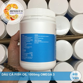 DẦU CÁ FISH OIL 1000mg OMEGA 3 (400 VIÊN)