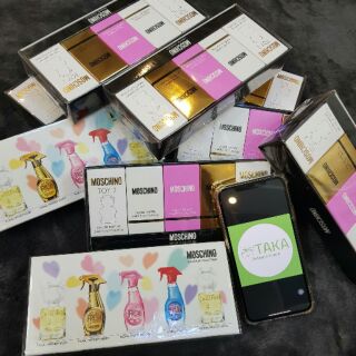 Set nước hoa mini nữ Moschino 25ml (5 chai x 5ml)