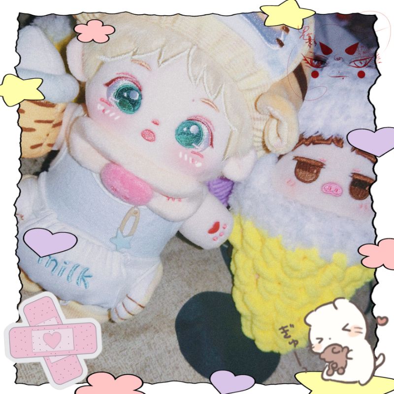 Có Sẵn Outfit Doll 10cm/15cm Túi Ngủ Ice-cream