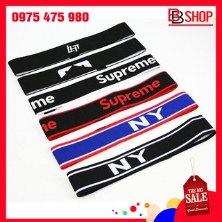 Băng Đô Quấn Đầu Headband Hàn Quốc Kiểu Dáng Thể Thao Năng Động Cho Nam Nữ