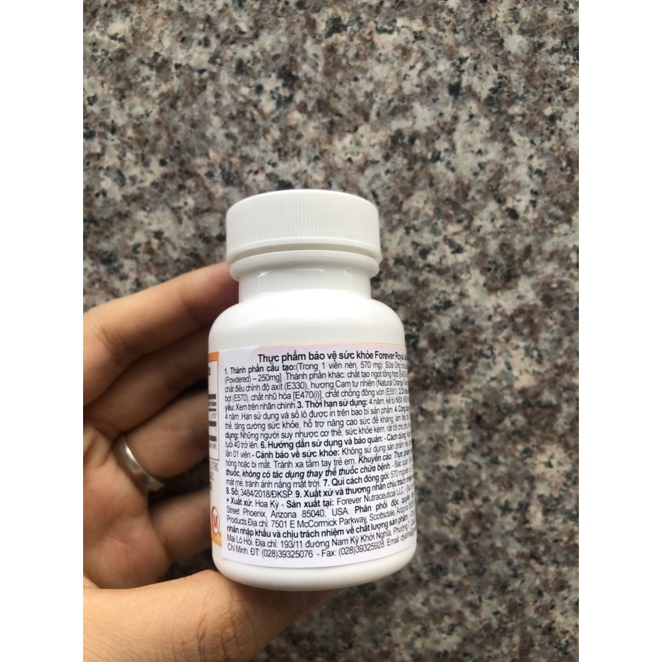 Sữa Ong Chúa Forever Royal Jelly 036FLP 60 viên