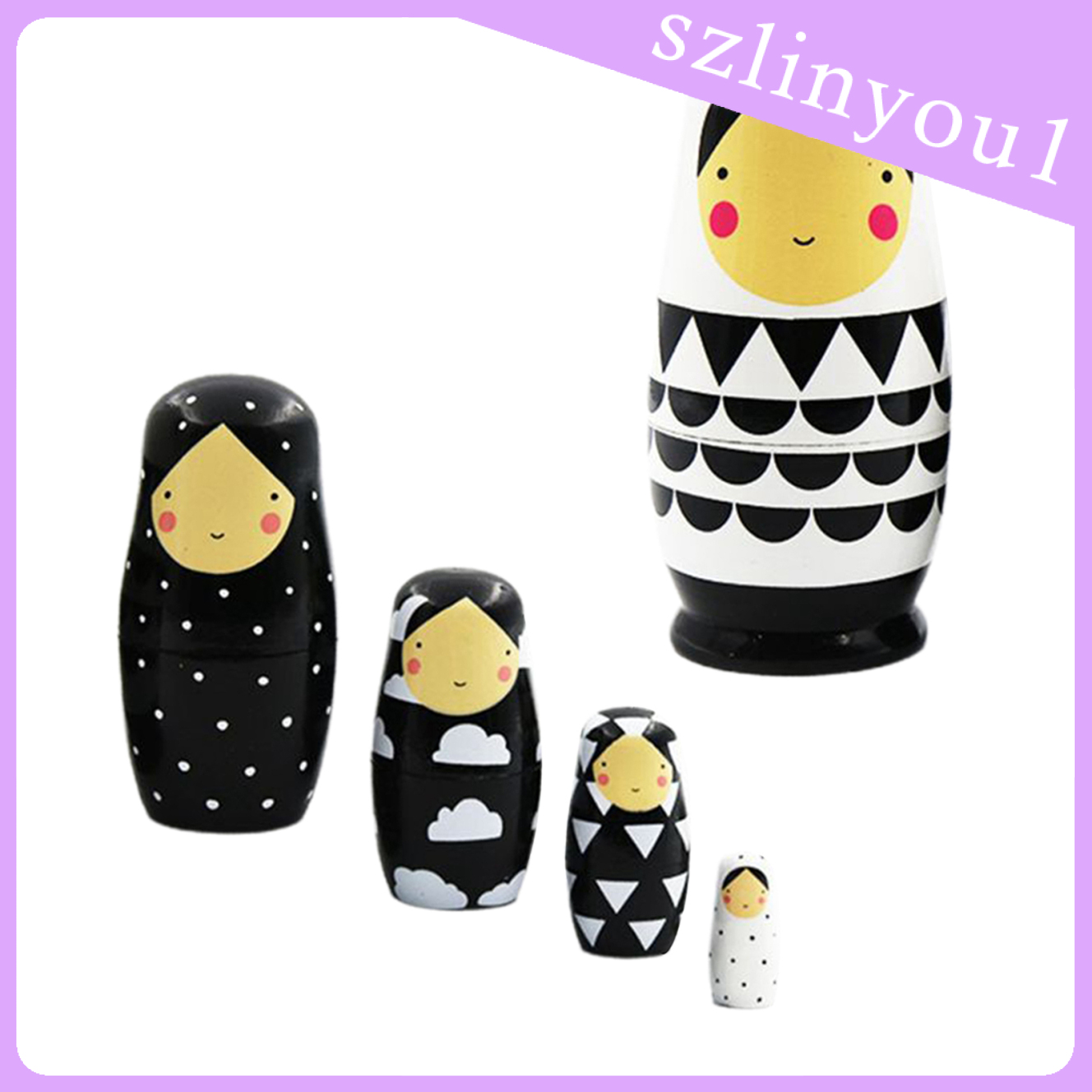 Bộ 5 Búp Bê Nga Matryoshka