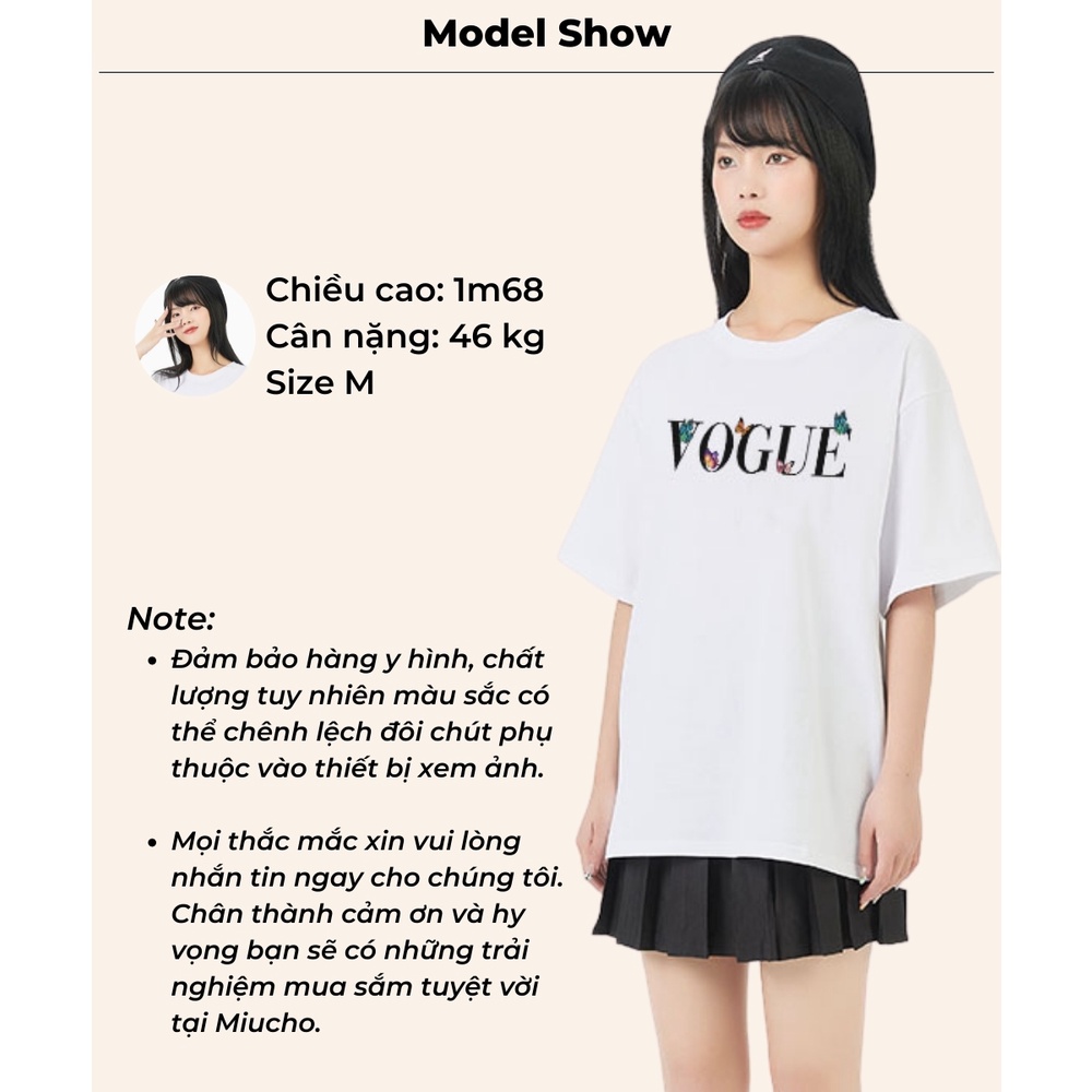 Áo phông guci nữ form rộng tay lỡ unisex, áo thun gucci nữ form rộng tay lỡ unisex cotton AT109 Miucho in logo