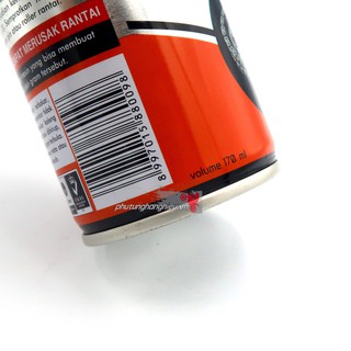 Xịt dưỡng sên Megacools Chain Lube 170ml