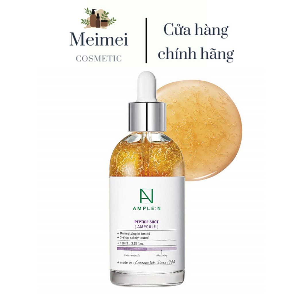 Tinh Chất Dưỡng Trắng Tăng Độ Đàn Hồi Da Ample:N Peptide Shot Ampoule