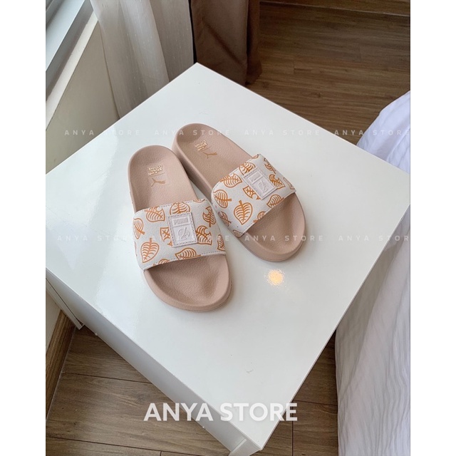 DÉP PU.MA ANIMAL CROSSING MÀU KEM & NÂU NỮ