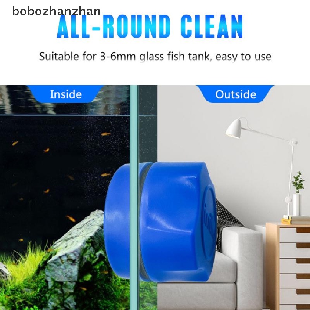 Bàn Chải Vệ Sinh Bể Cá / Kính Cửa Sổ Từ Tính Tiện Dụng