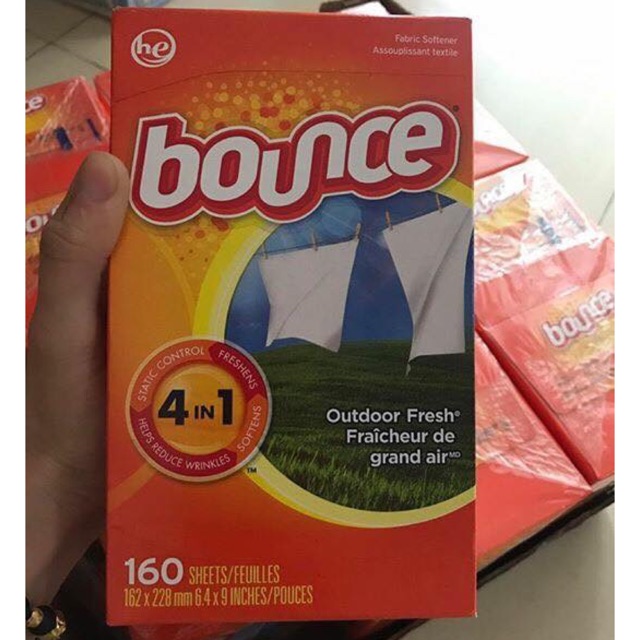 Giấy thơm quần áo BOUNCE OUTDOOR FRESH