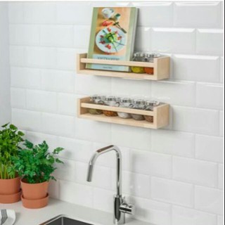 Kệ treo tường kiểu dáng đơn giản tiện dụng - Kệ để gia vị