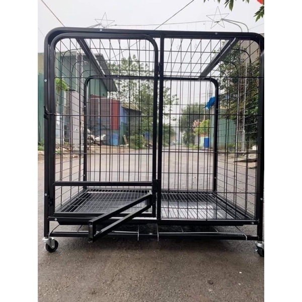 Lồng Sơn tĩnh điện cho Chó Lớn tối đa 60kg