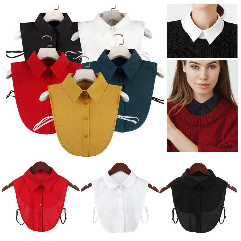 Áo Chiffon Cổ Bẻ Có Thể Tháo Rời Cho Nam Nữ