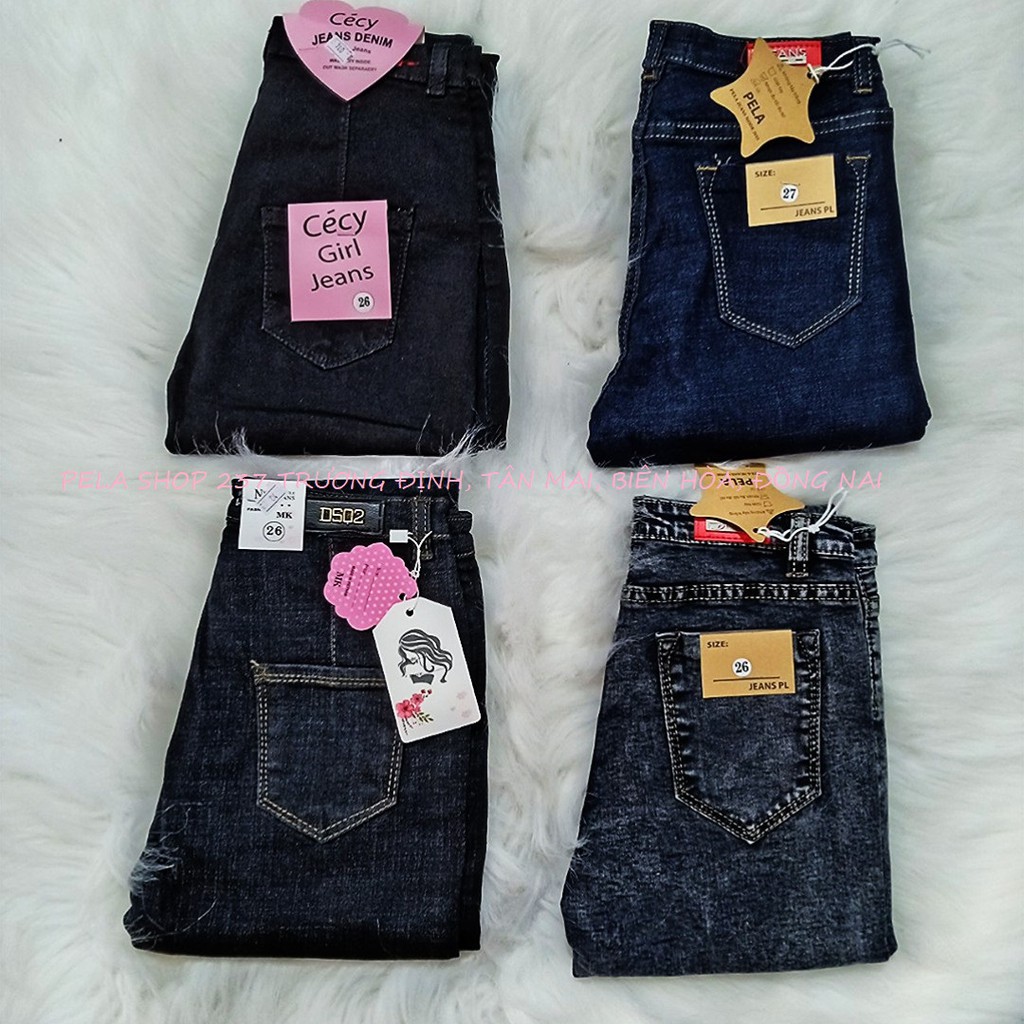 quần jean nữ dài lưng cao co giãn tốt ( HÌNH THẬT NHÉ ) SIZE 26-34 | WebRaoVat - webraovat.net.vn