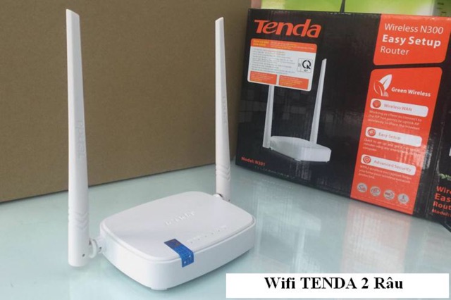 bộ phát wifi 2 râu tenda N301