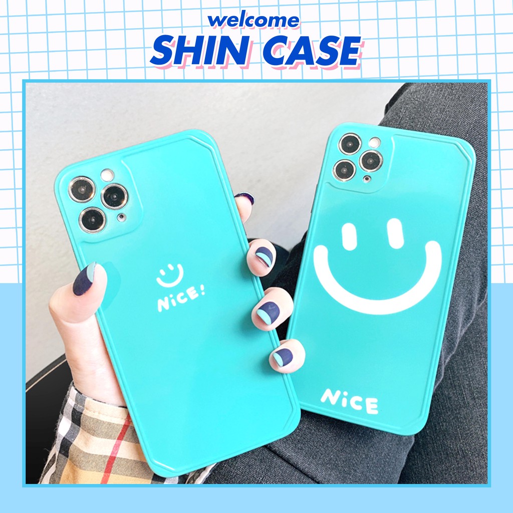 Ốp lưng iphone Nice Blue IMD dày dặn viền nổi 5/5s/6/6plus/6s/6splus/7/7plus/8/8plus/x/xr/xs/11/12/pro/max/plus/promax | BigBuy360 - bigbuy360.vn