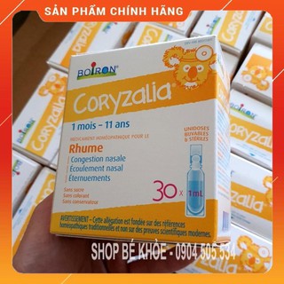 Tép muối uống Coryzalia- ống 10ml - Canada
