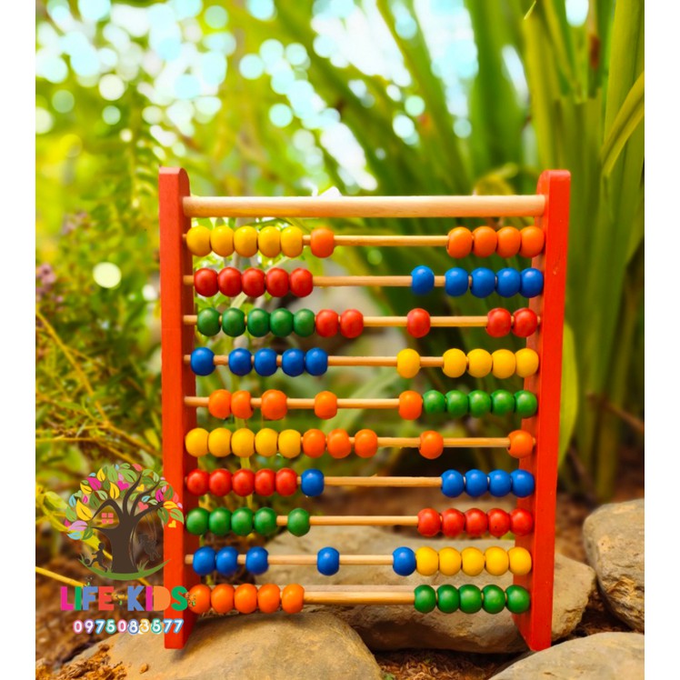 đồ chơi xuất khẩu - Đồ chơi toán học - bảng tính hạt - bảng cửu chương - đồ chơi thông minh - xếp hình hạt cho bé