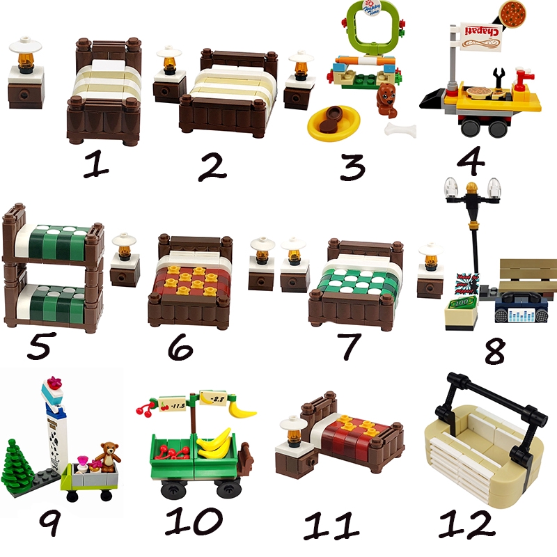 Lego Mô Hình Đồ Chơi Siêu Thị Lắp Ráp Sáng Tạo Cho Bé