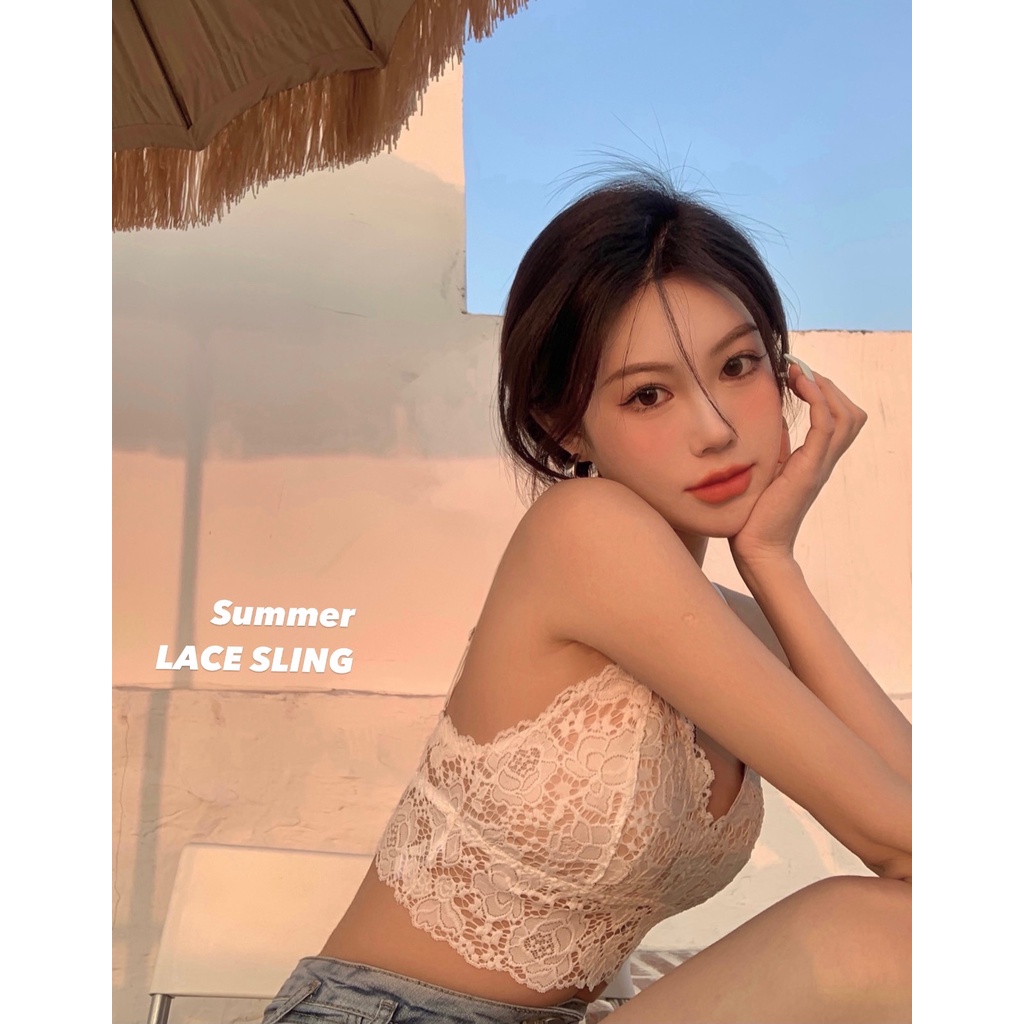 Áo dây mảnh khảnh phù hợp cho nữ giới phong cách Pháp