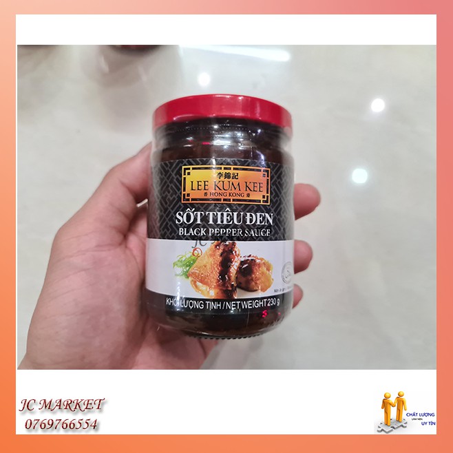[Lee Kum Kee] Sốt Tiêu Đen 230gram