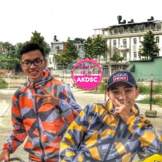 Áo khoác dù 3D hot