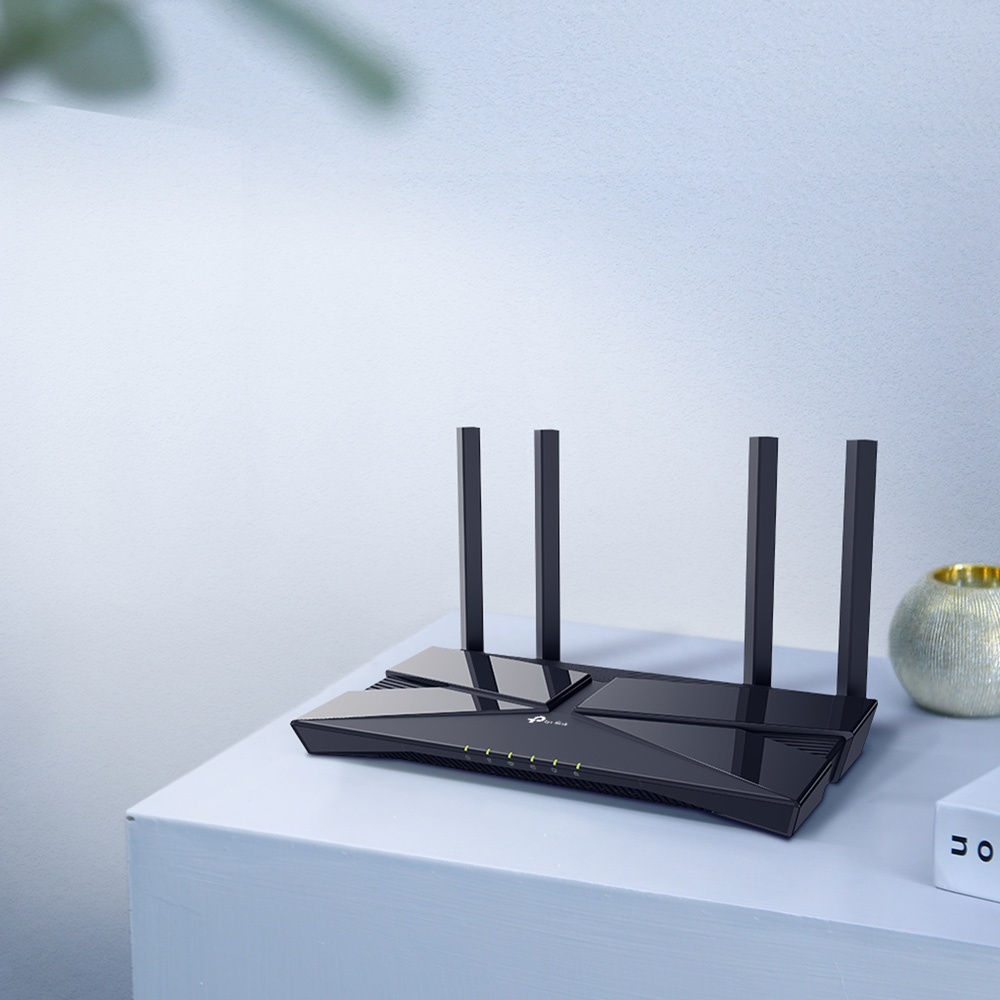 Bộ phát wifi 6 tp link archer ax23, router wifi 6 băng tần kép, tốc độ cao ax1800mbps, quản lý bằng app