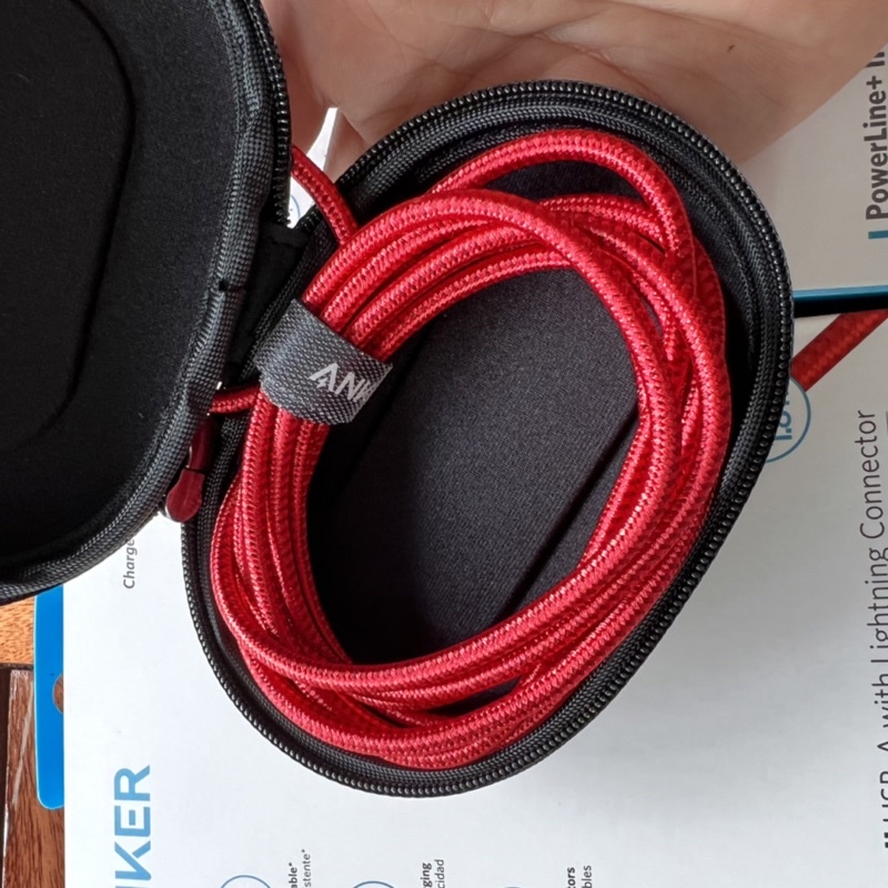 Cáp dù sạc nhanh ANKER Powerline + II Usb A to L Chip mới C89 Bạc - A8452 dài 0.9 Mét A8453 dài 1.8 Mét