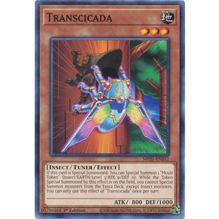 Thẻ bài Yugioh - TCG - Transcicada / MP21-EN012'