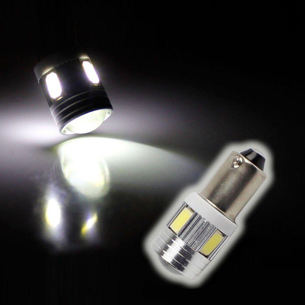 2 Đèn Led 12V BA9S T4W H6W 363 Cho Xe Hơi