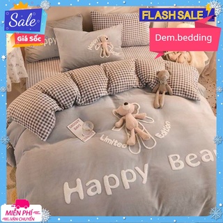 CHĂN GA NỈ GẤU HAPPY BEAR