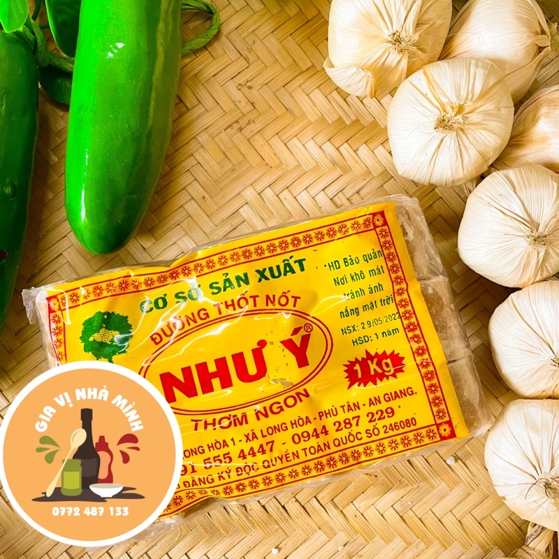 ĐƯỜNG THỐT NỐT NHƯ Ý - TRỌNG LƯỢNG 1KG