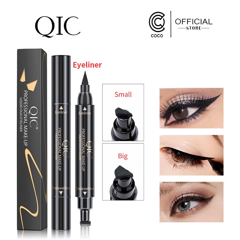 Bút Kẻ Mắt 2 Đầu Thần Thánh Qic Không Thấm Nước