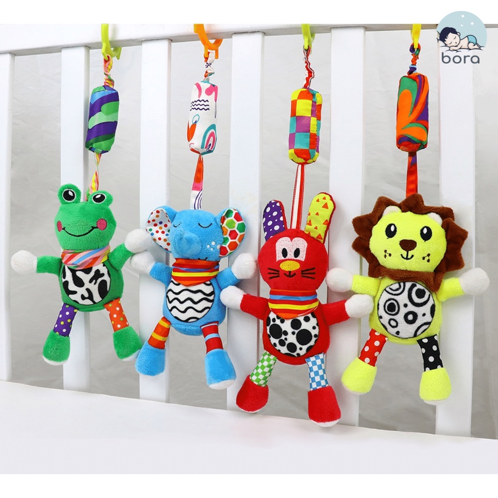 Lục lạc vải cầm tay, treo nôi cho bé