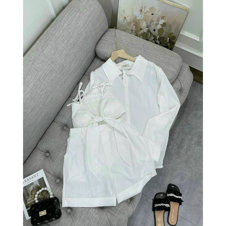 [ CONCEPT ĐI BIỂN/ DÃ NGOẠI ] SET 3 MÓN ĐŨI, VẢI MỎNG MẶC THOÁNG MÁI, THỜI TRANG, ĐỦ CÁC SIZE UP shop valentina