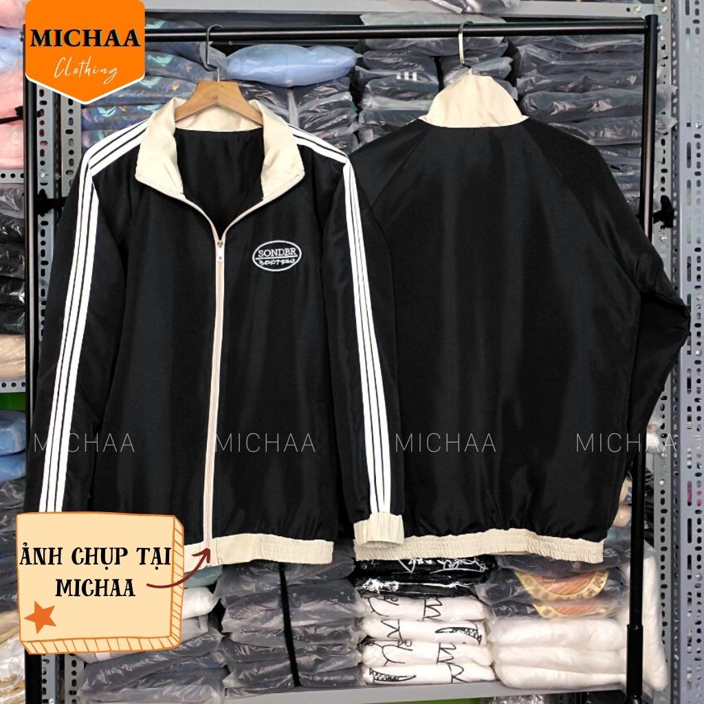 Áo Khoác Bomber Dù SONDBR Nam Nữ Ulzzang Unisex Kiểu Bóng Chày Form Rộng 2 Lớp - MICHAA