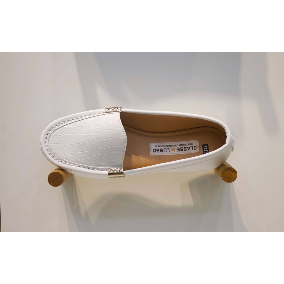 GIÀY MỌI MOCCASIN TYCHE WHITE CM3030W | BigBuy360 - bigbuy360.vn
