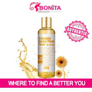 Nước Cân Bằng Da Hoa Cúc Chứa Cánh Hoa Tươi SNO Calendula Herbal Phyto Toner
