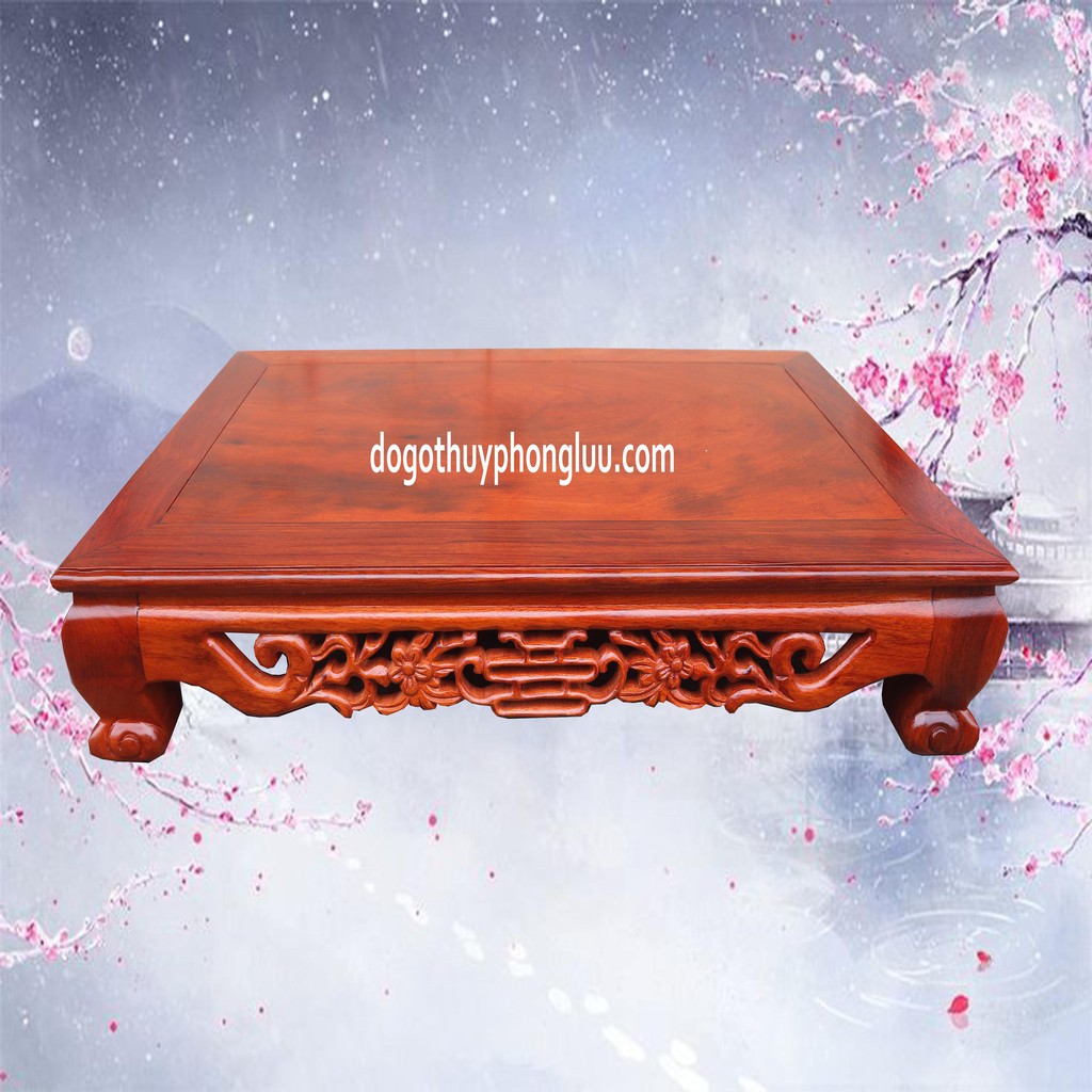 Bàn osin kiểu kiểu chiện gỗ hương cỡ lớn-bàn trà nhật nhiều kích thước | BigBuy360 - bigbuy360.vn