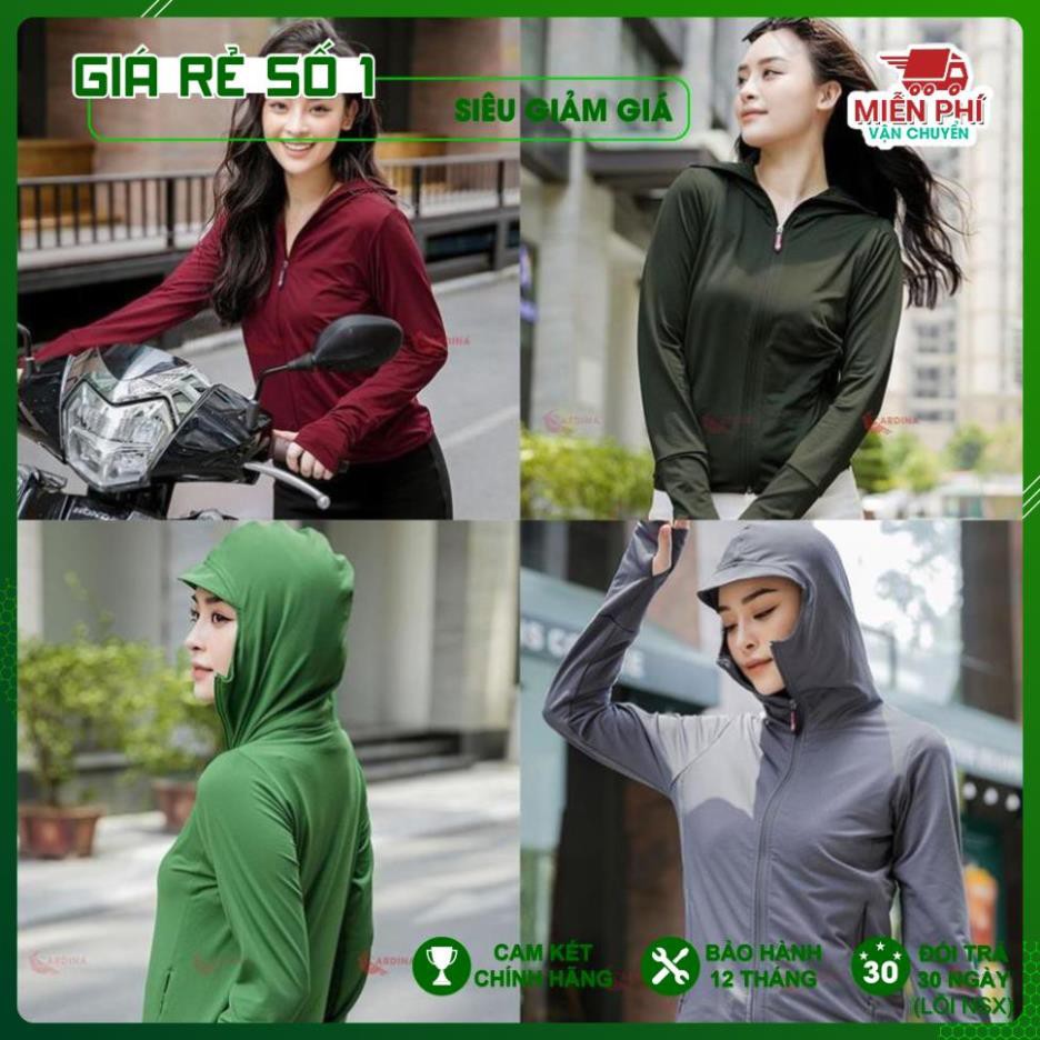Áo Khoác Chống Nắng 1 LỚP CAO CẤP CARDINA, Bảo Vệ Da Khỏi Tia UVA và UVB‎, CHỐNG NẮNG ĐẾN 97%