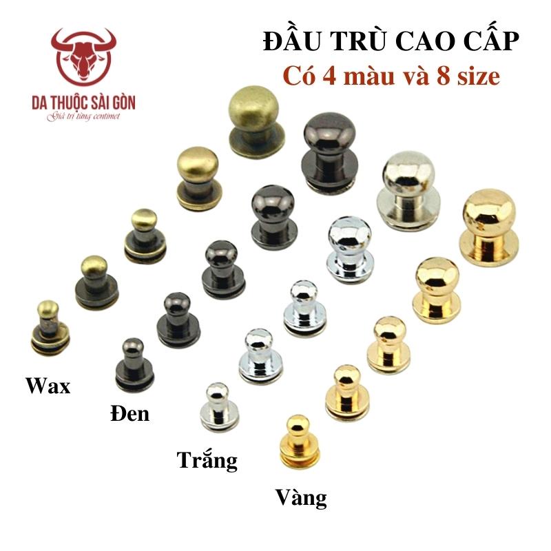 Đầu trù nguyên liệu làm túi xách cao cấp có 4 màu 8 size - Da Thuộc Sài Gòn - MSP: DAUTRU