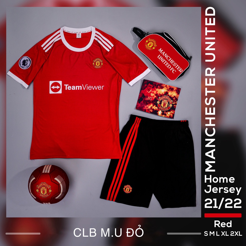 Đồ bóng đá CLB ngoại hạng anh  Manchester United 2021-2022 mùa mới  | Chống nắng | Thể thao | Bóng đá | Gym  | Chạy bộ