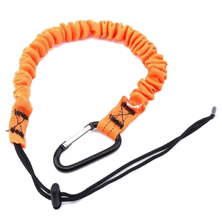 Dây leo núi co giãn an toàn gắn móc khóa carabiner có thể thu gọn