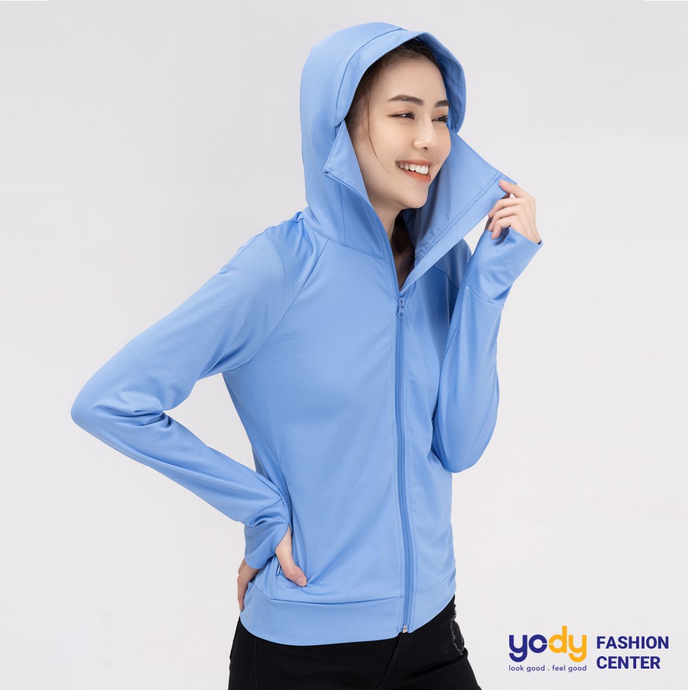 Áo chống nắng nữ YODY cản tia UV thoáng mát mềm mại ACN4002 | BigBuy360 - bigbuy360.vn