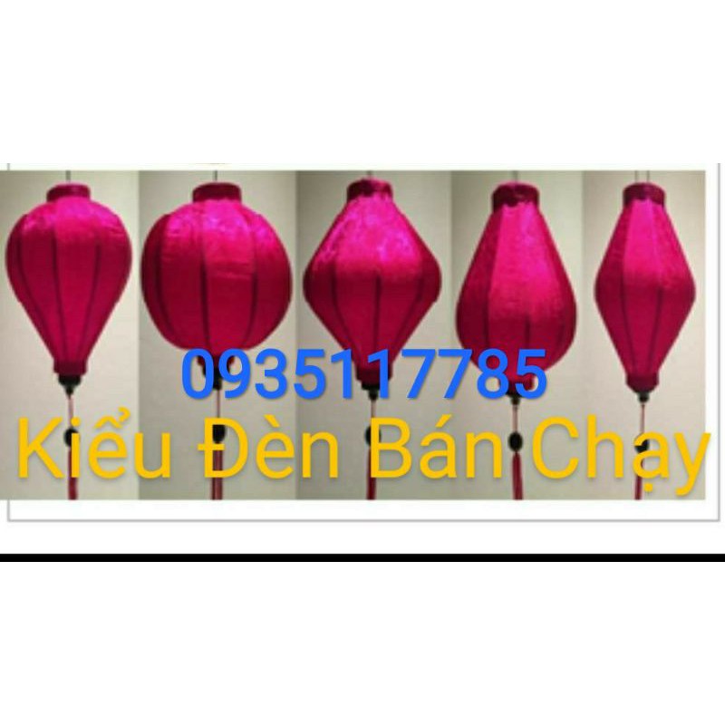 Đèn lồng hội an Vải Lụa ( siez 30cm) trang trí quán siêu bền